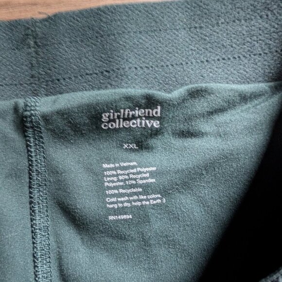 NWT Girlfriend Collective | Trail Shorts in Moss Green - Picture 6 of 12